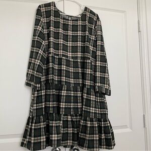 Green Plaid Dress